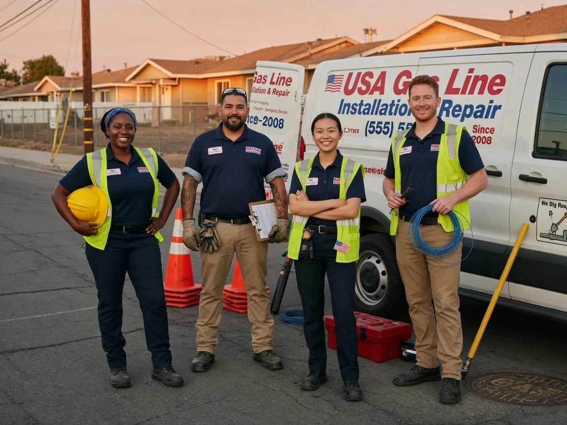 Gas Line Installation company in Fannin, TX
